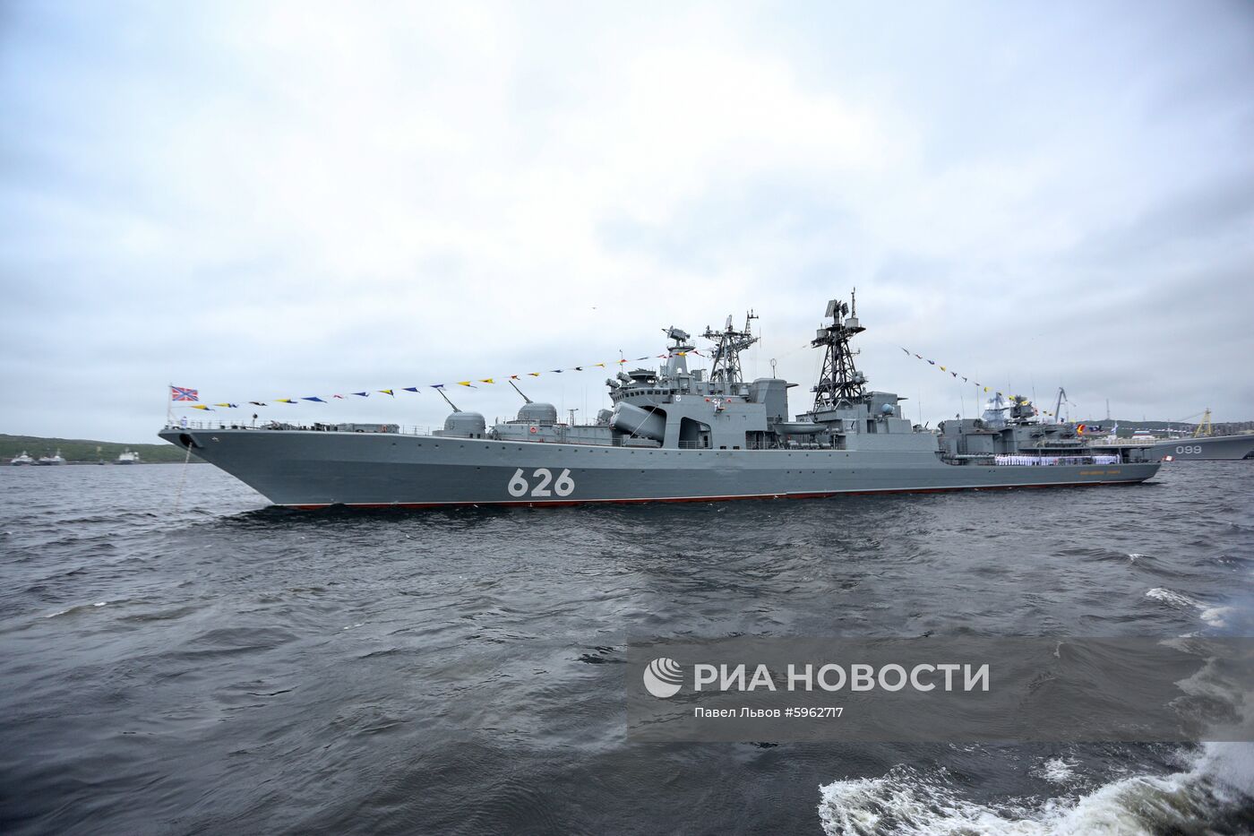 Празднование Дня ВМФ в регионах России