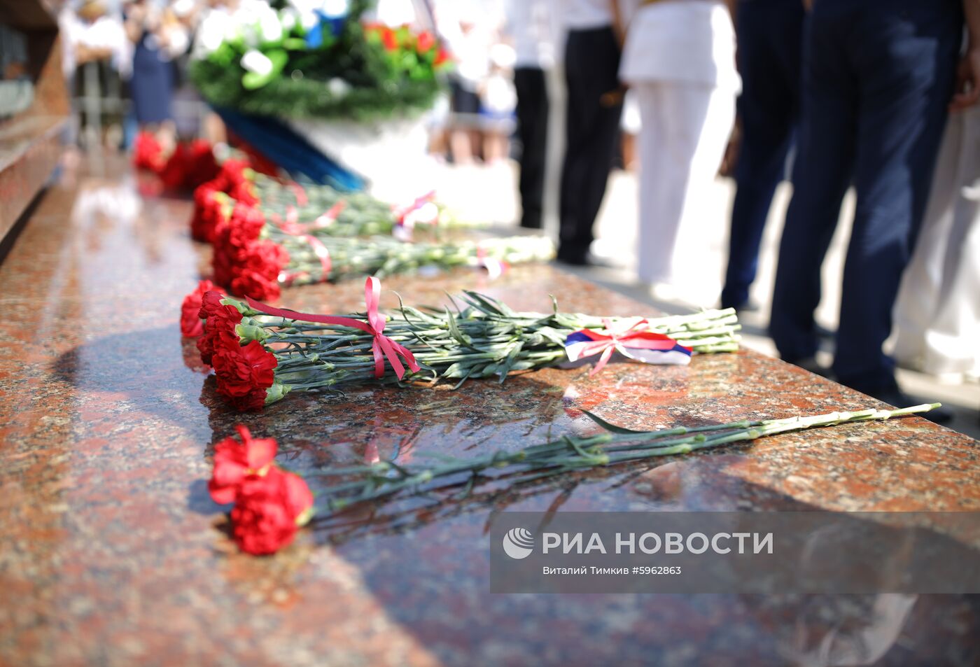 Празднование Дня ВМФ в регионах России