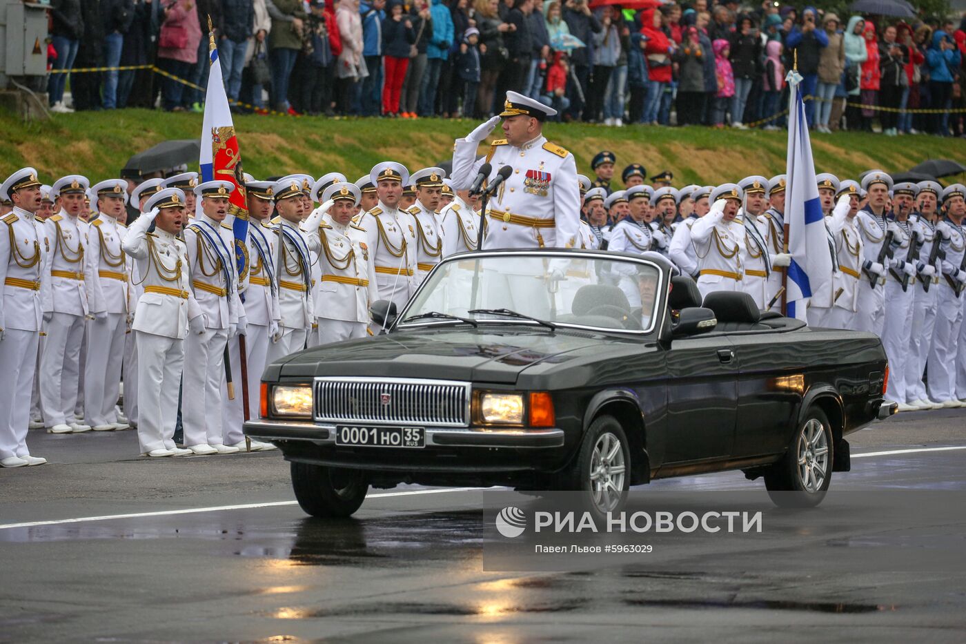 Празднование Дня ВМФ в регионах России