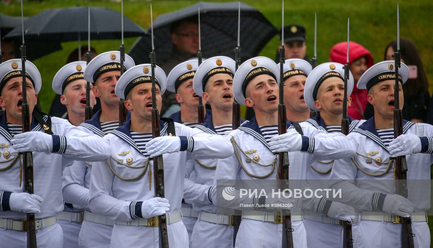 Празднование Дня ВМФ в регионах России