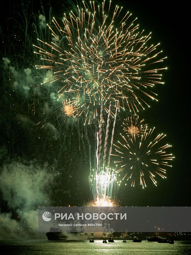 Празднование Дня ВМФ в регионах России