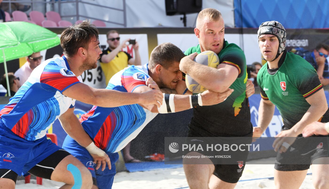 Пляжное регби. Чемпионат Европы