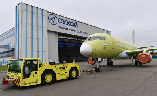 Производство самолетов Sukhoi Superjet 100 в Комсомольске-на-Амуре