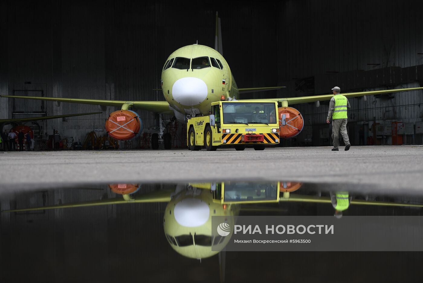 Производство самолетов Sukhoi Superjet 100 в Комсомольске-на-Амуре