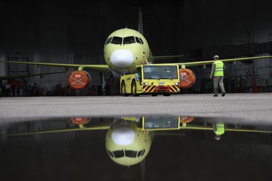 Производство самолетов Sukhoi Superjet 100 в Комсомольске-на-Амуре