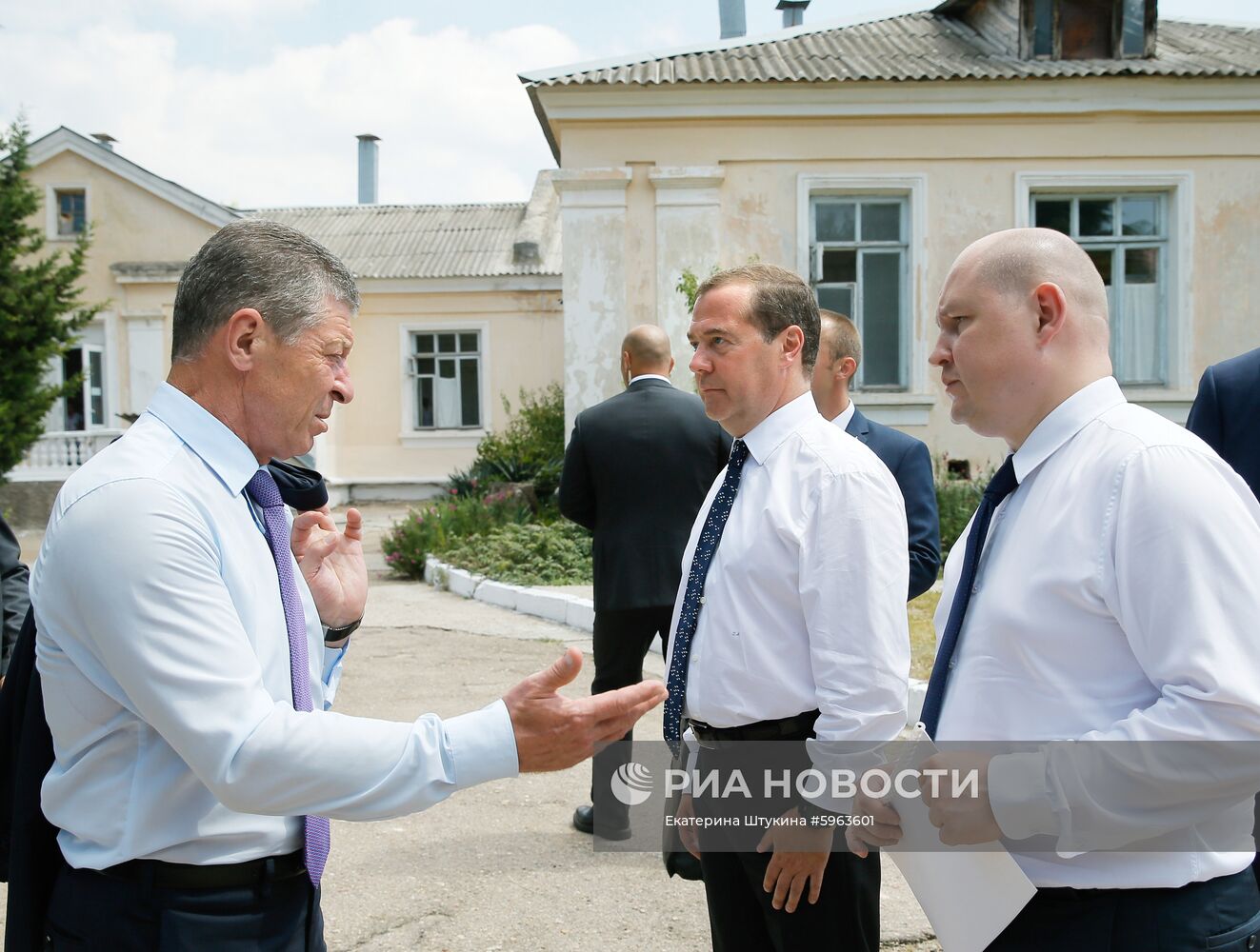 Рабочая поездка премьер-министра РФ Д. Медведева в Севастополь