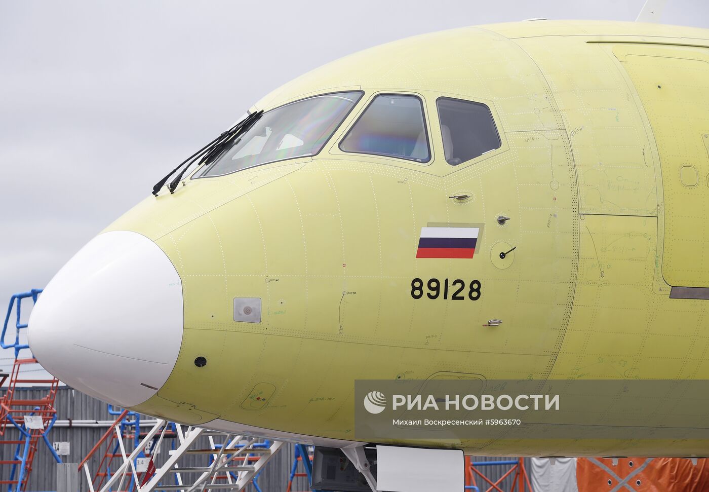 Производство самолетов Sukhoi Superjet 100 в Комсомольске-на-Амуре