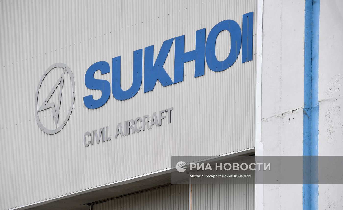 Производство самолетов Sukhoi Superjet 100 в Комсомольске-на-Амуре