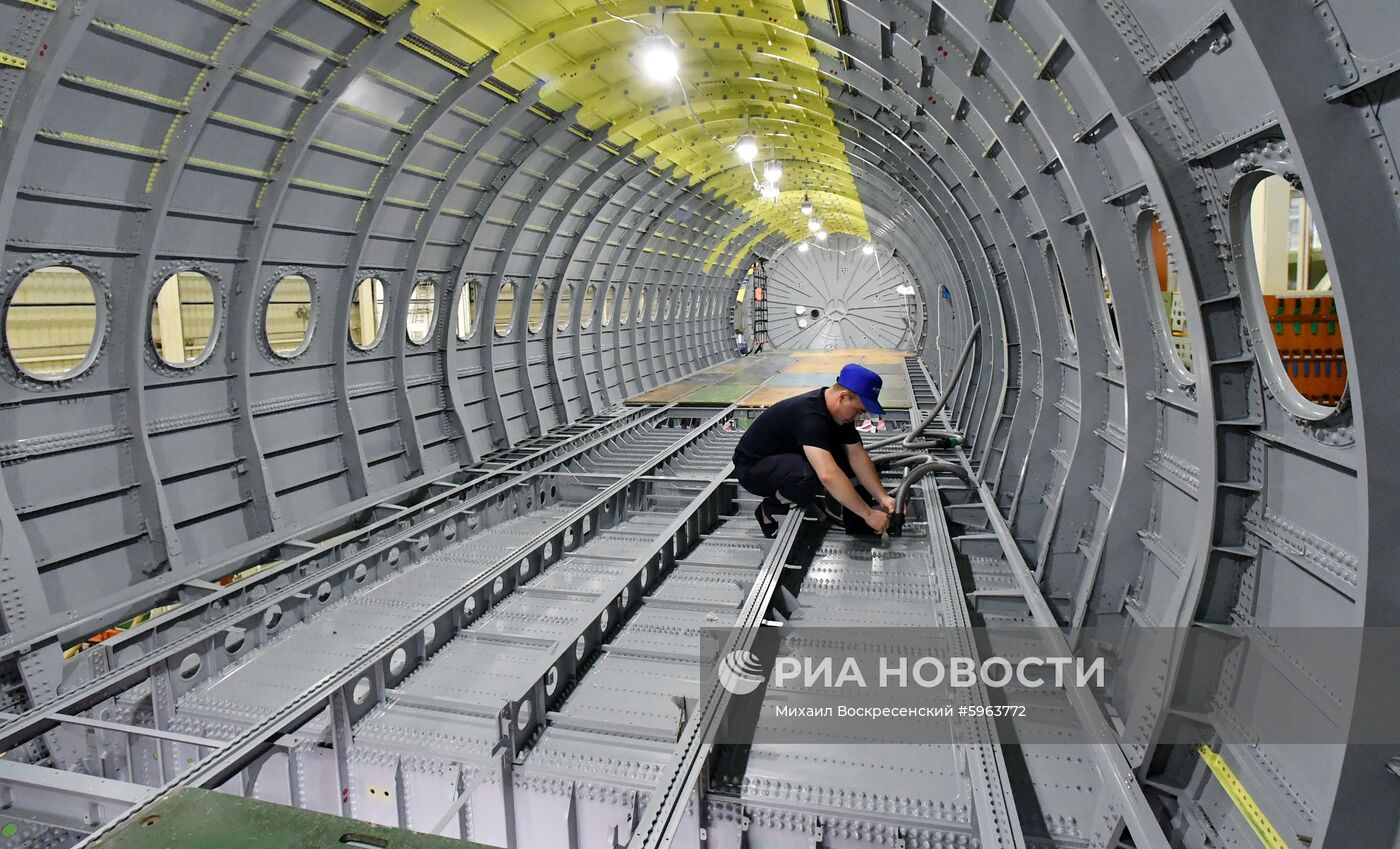 Производство самолетов Sukhoi Superjet 100 в Комсомольске-на-Амуре