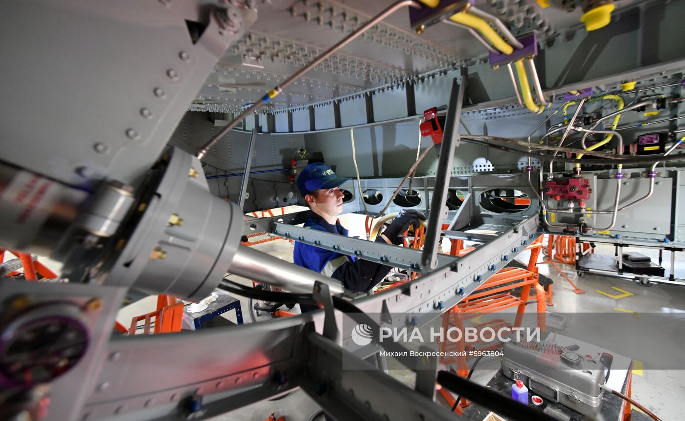 Производство самолетов Sukhoi Superjet 100 в Комсомольске-на-Амуре