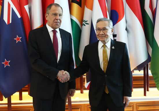 Официальный визит министра иностранных дел РФ С.Лаврова в Таиланд