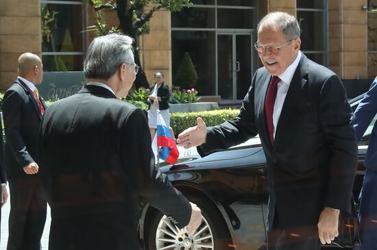 Официальный визит министра иностранных дел РФ С.Лаврова в Таиланд