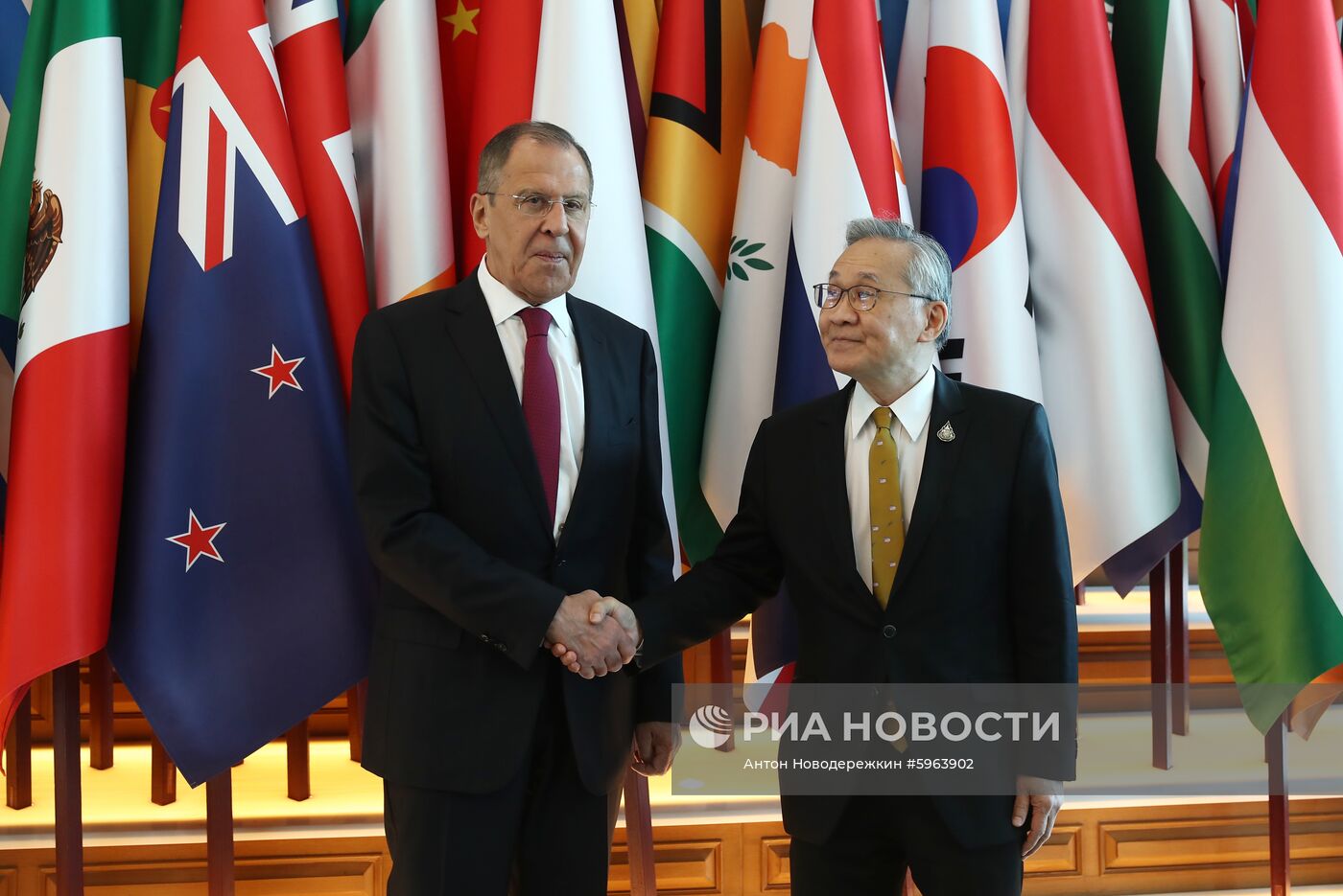 Официальный визит министра иностранных дел РФ С.Лаврова в Таиланд