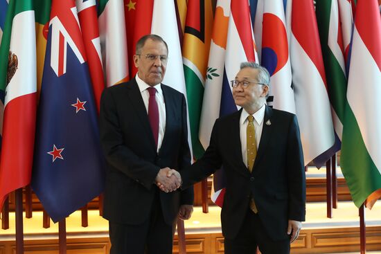 Официальный визит министра иностранных дел РФ С.Лаврова в Таиланд