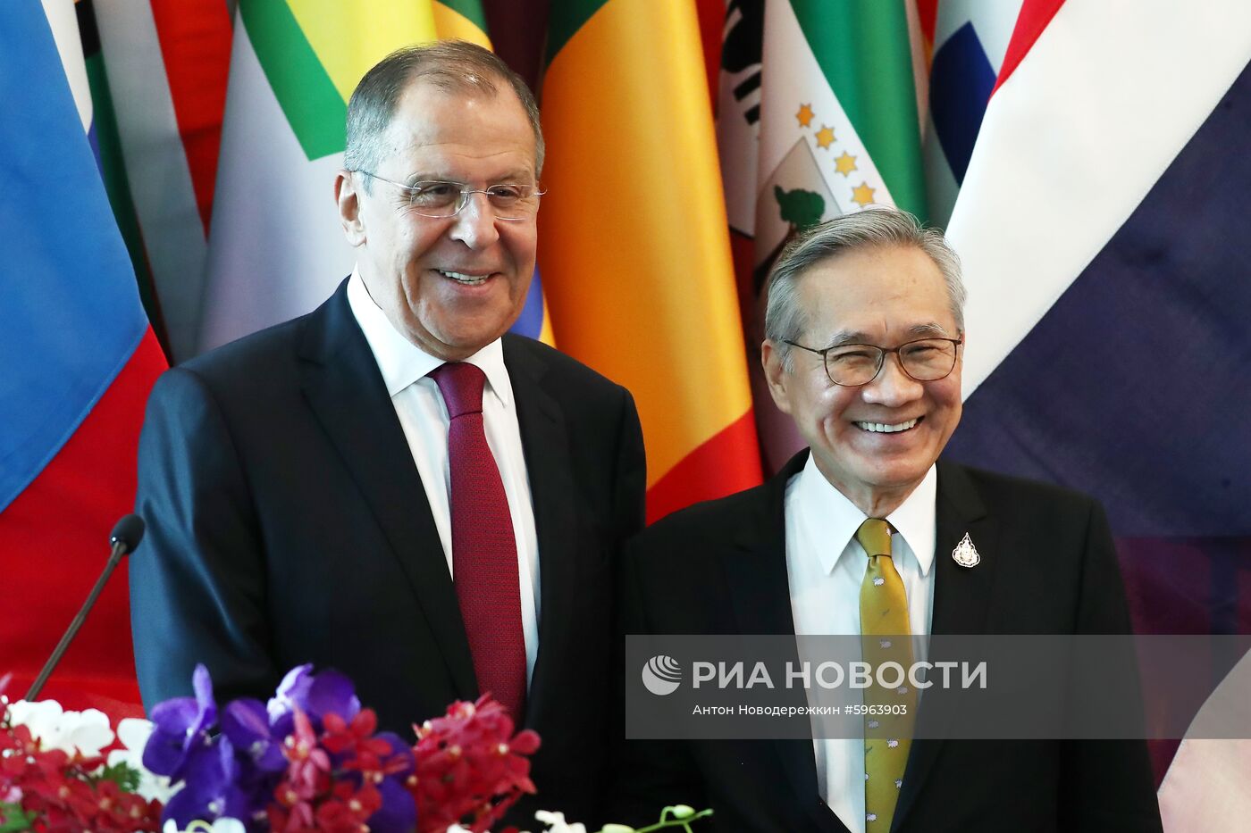 Официальный визит министра иностранных дел РФ С.Лаврова в Таиланд