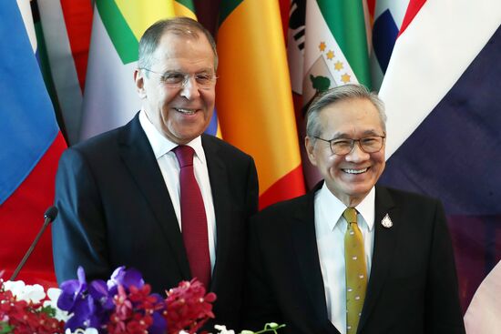 Официальный визит министра иностранных дел РФ С.Лаврова в Таиланд