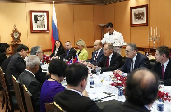 Официальный визит министра иностранных дел РФ С.Лаврова в Таиланд