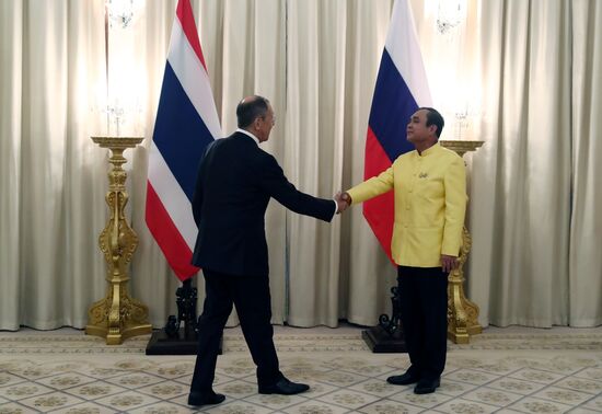 Официальный визит министра иностранных дел РФ С.Лаврова в Таиланд