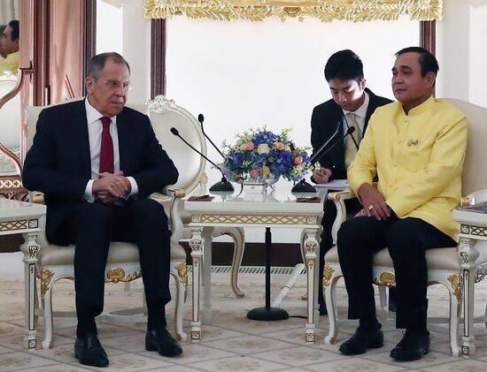 Официальный визит министра иностранных дел РФ С.Лаврова в Таиланд