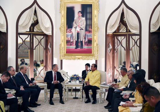 Официальный визит министра иностранных дел РФ С.Лаврова в Таиланд