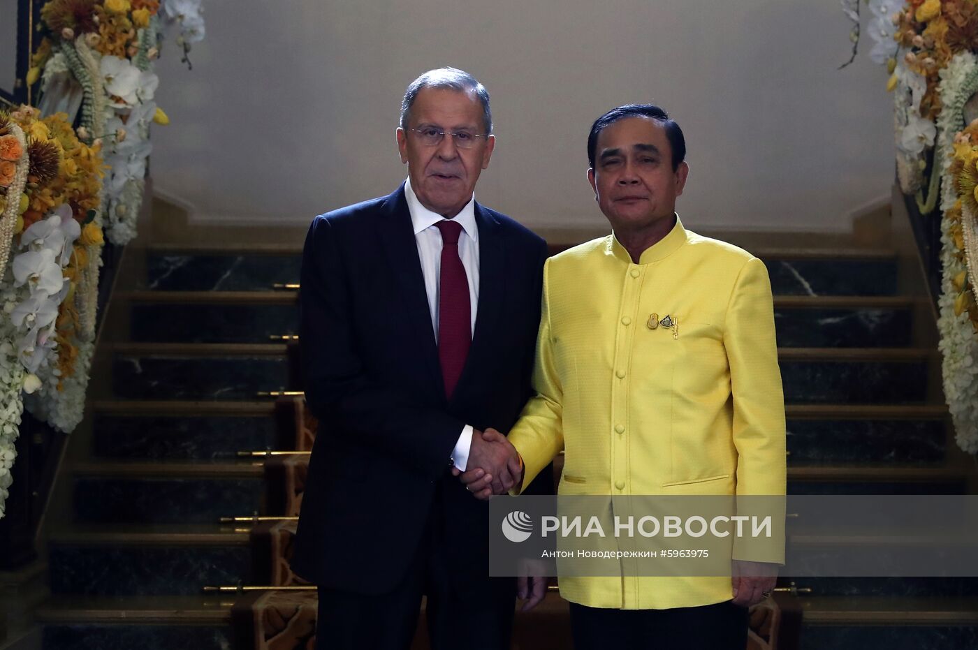 Официальный визит министра иностранных дел РФ С.Лаврова в Таиланд