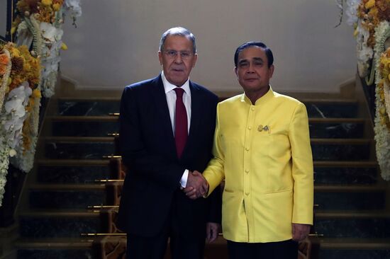 Официальный визит министра иностранных дел РФ С.Лаврова в Таиланд