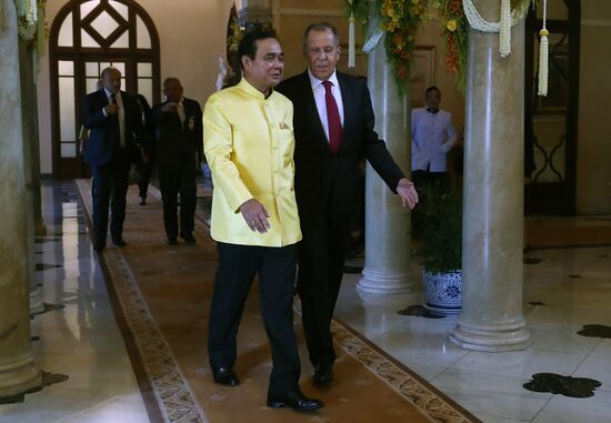 Официальный визит министра иностранных дел РФ С.Лаврова в Таиланд