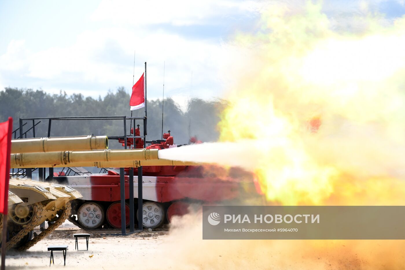 Подготовка команд к конкурсу "Танковый биатлон"