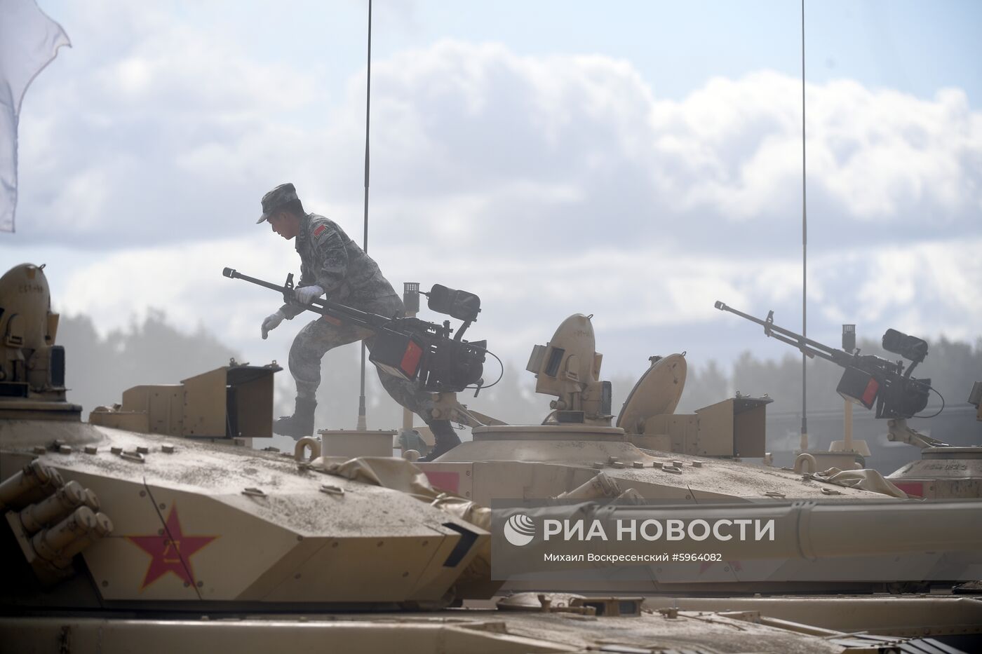 Подготовка команд к конкурсу "Танковый биатлон"