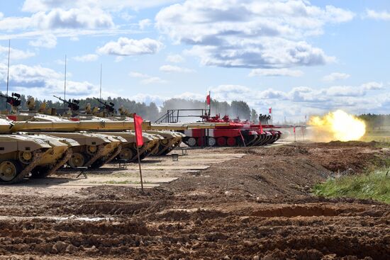 Подготовка команд к конкурсу "Танковый биатлон"