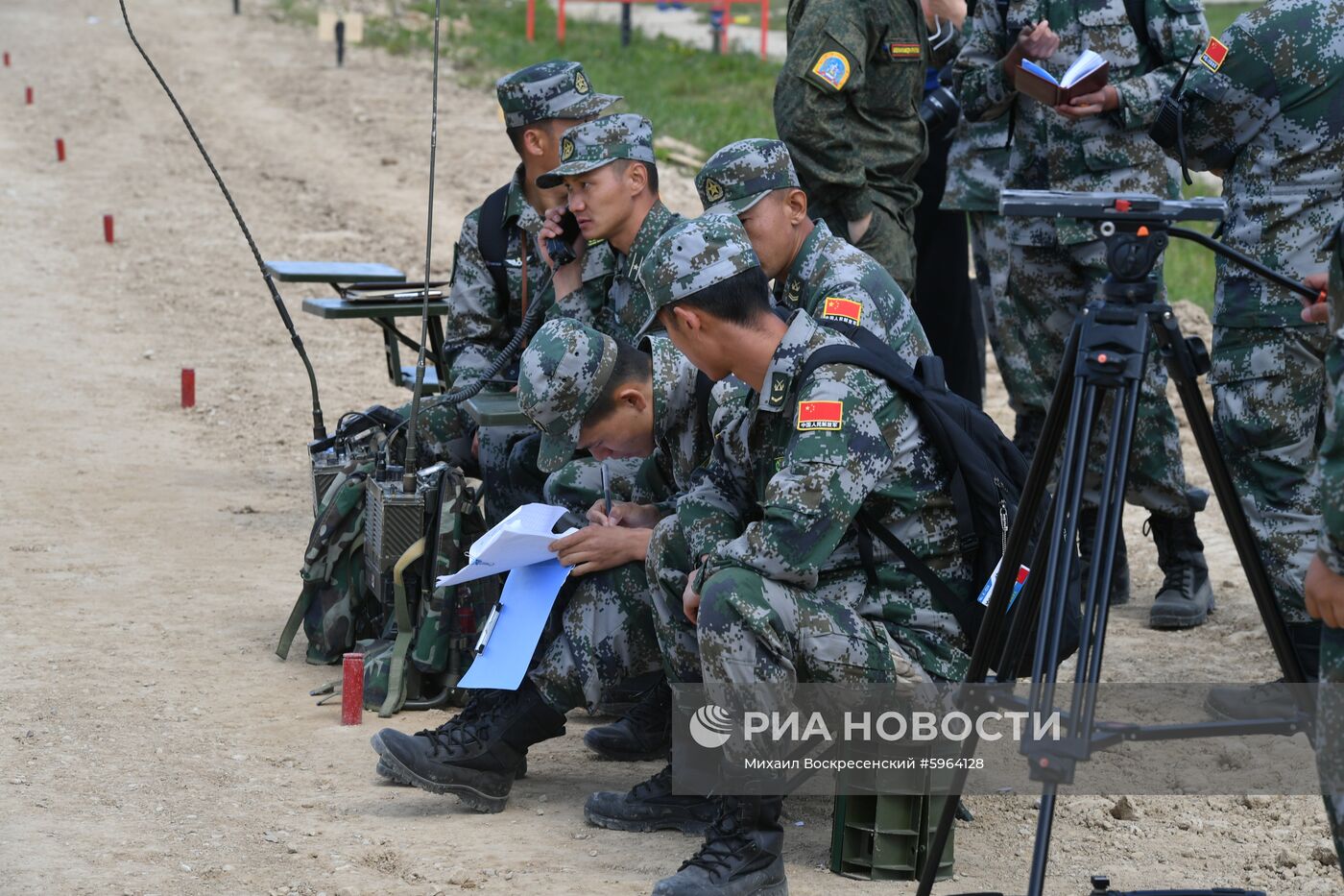 Подготовка команд к конкурсу "Танковый биатлон"