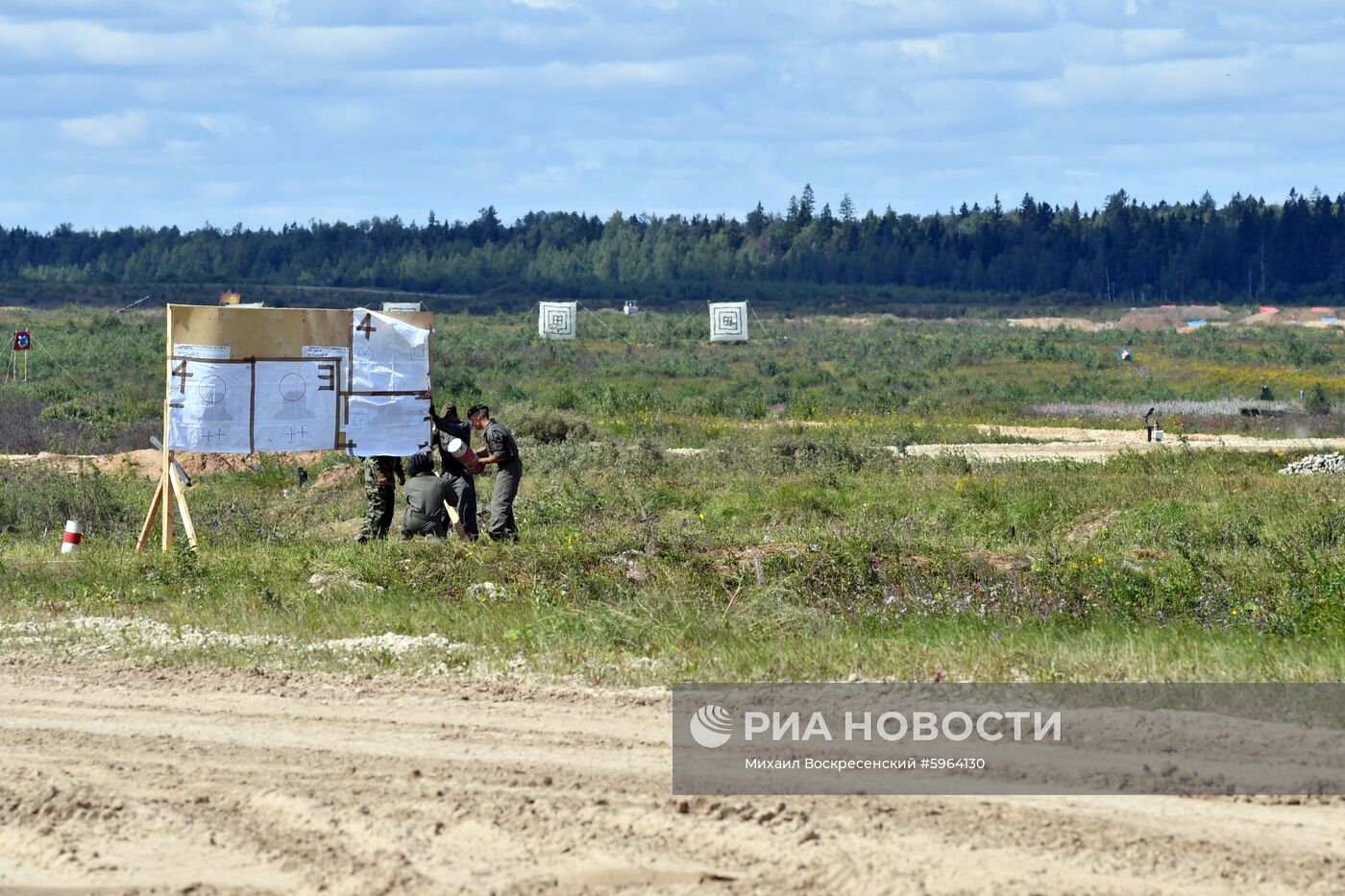 Подготовка команд к конкурсу "Танковый биатлон"