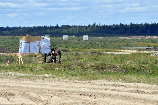 Подготовка команд к конкурсу "Танковый биатлон"