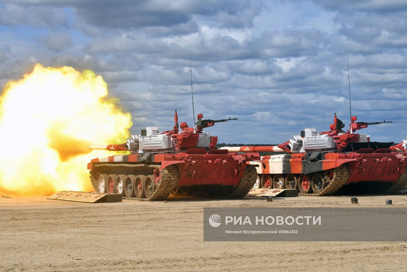 Подготовка команд к конкурсу "Танковый биатлон"