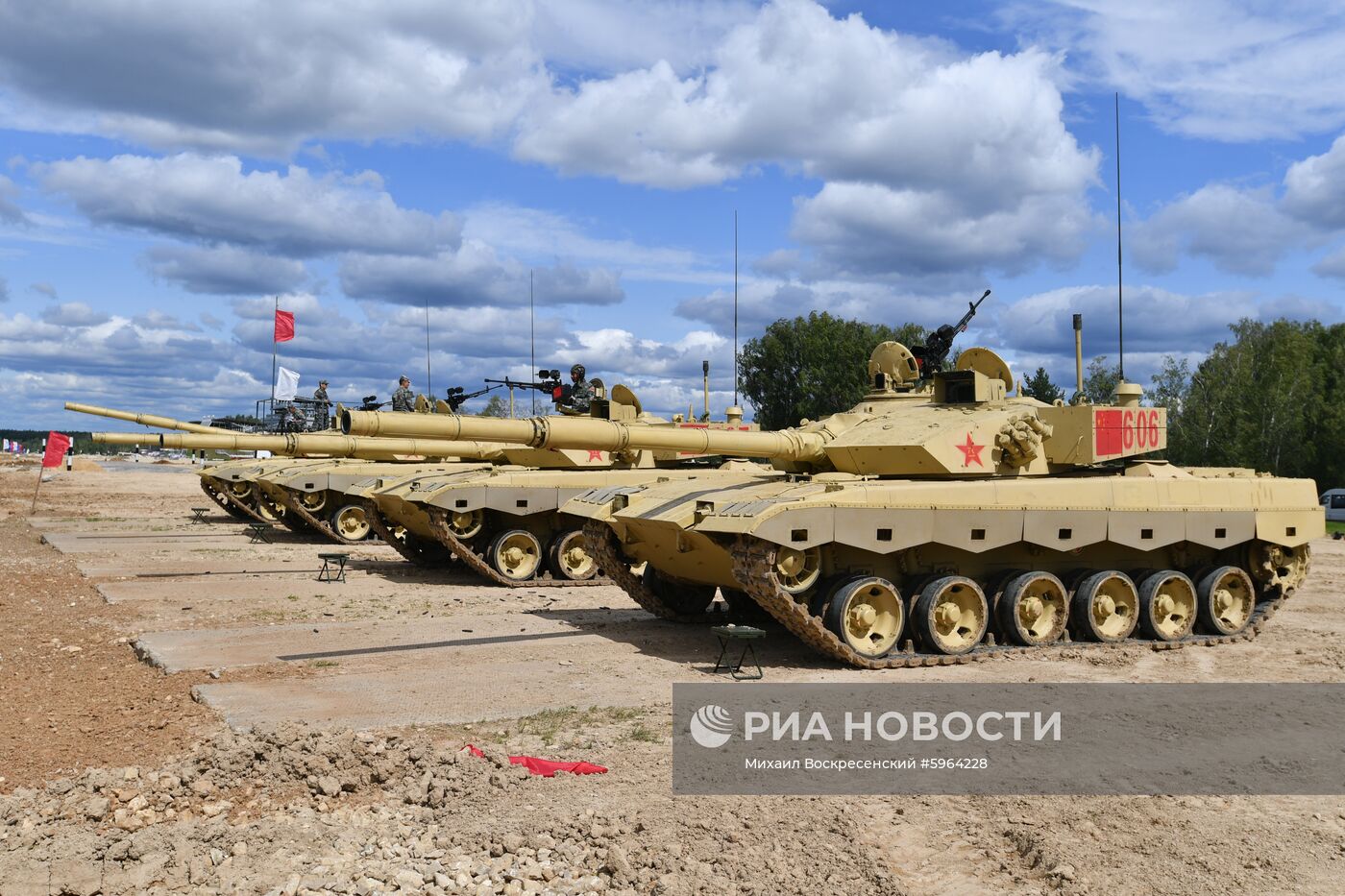 Подготовка команд к конкурсу "Танковый биатлон"