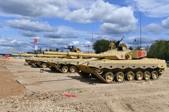 Подготовка команд к конкурсу "Танковый биатлон"