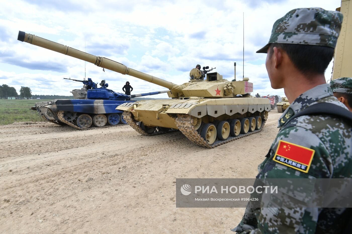 Подготовка команд к конкурсу "Танковый биатлон"
