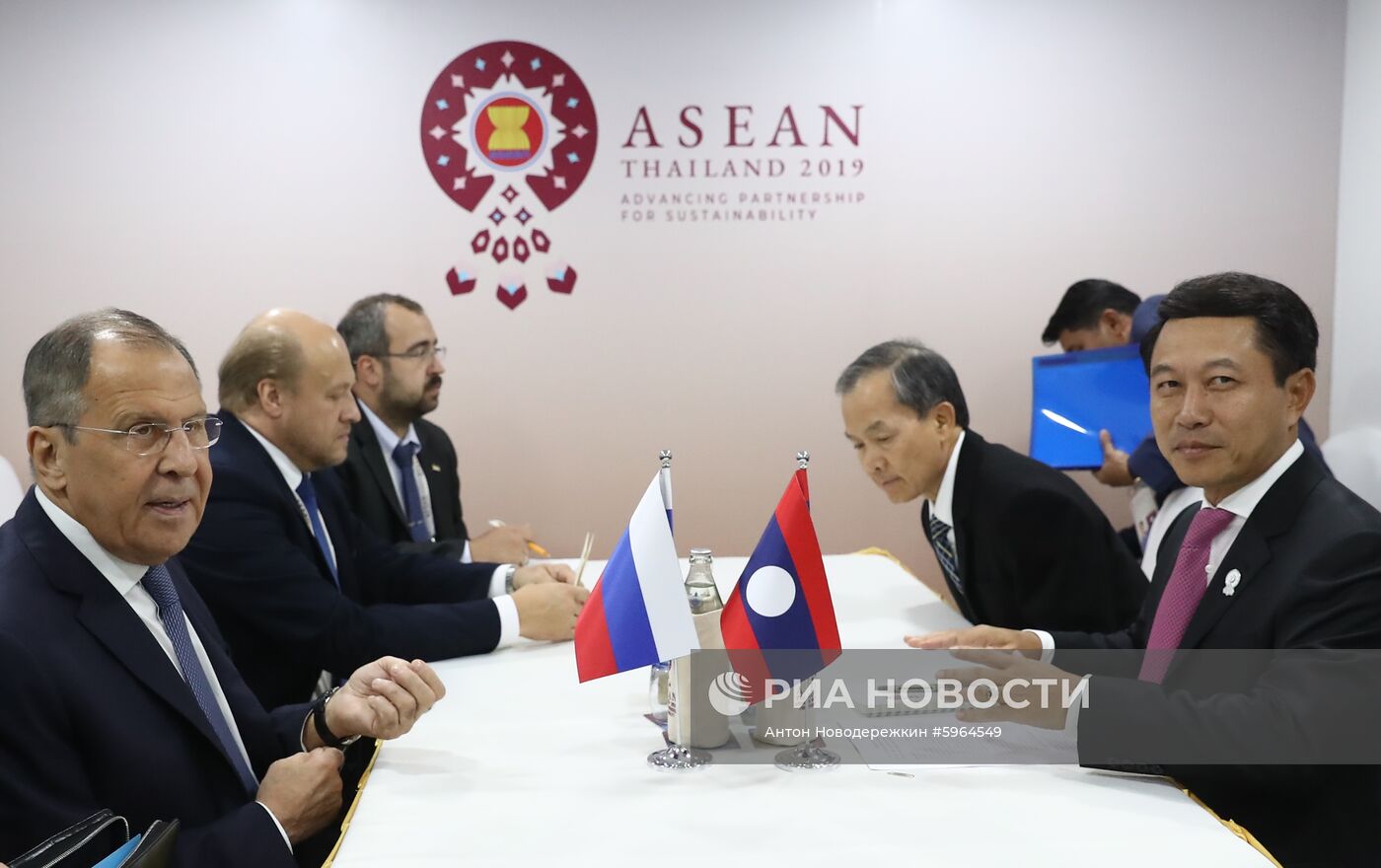 Официальный визит министра иностранных дел РФ С. Лаврова в Таиланд