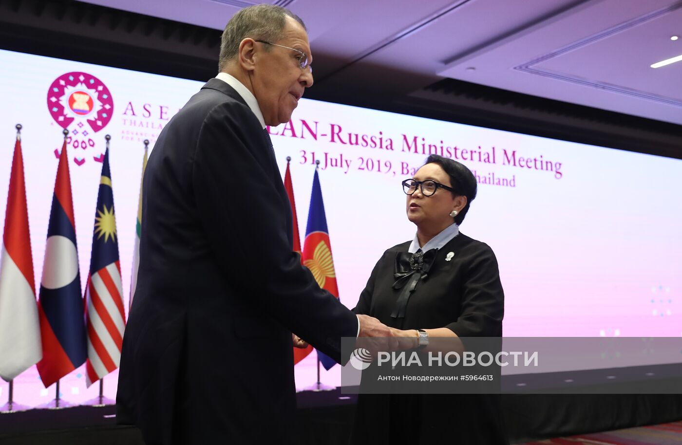 Официальный визит министра иностранных дел РФ С. Лаврова в Таиланд