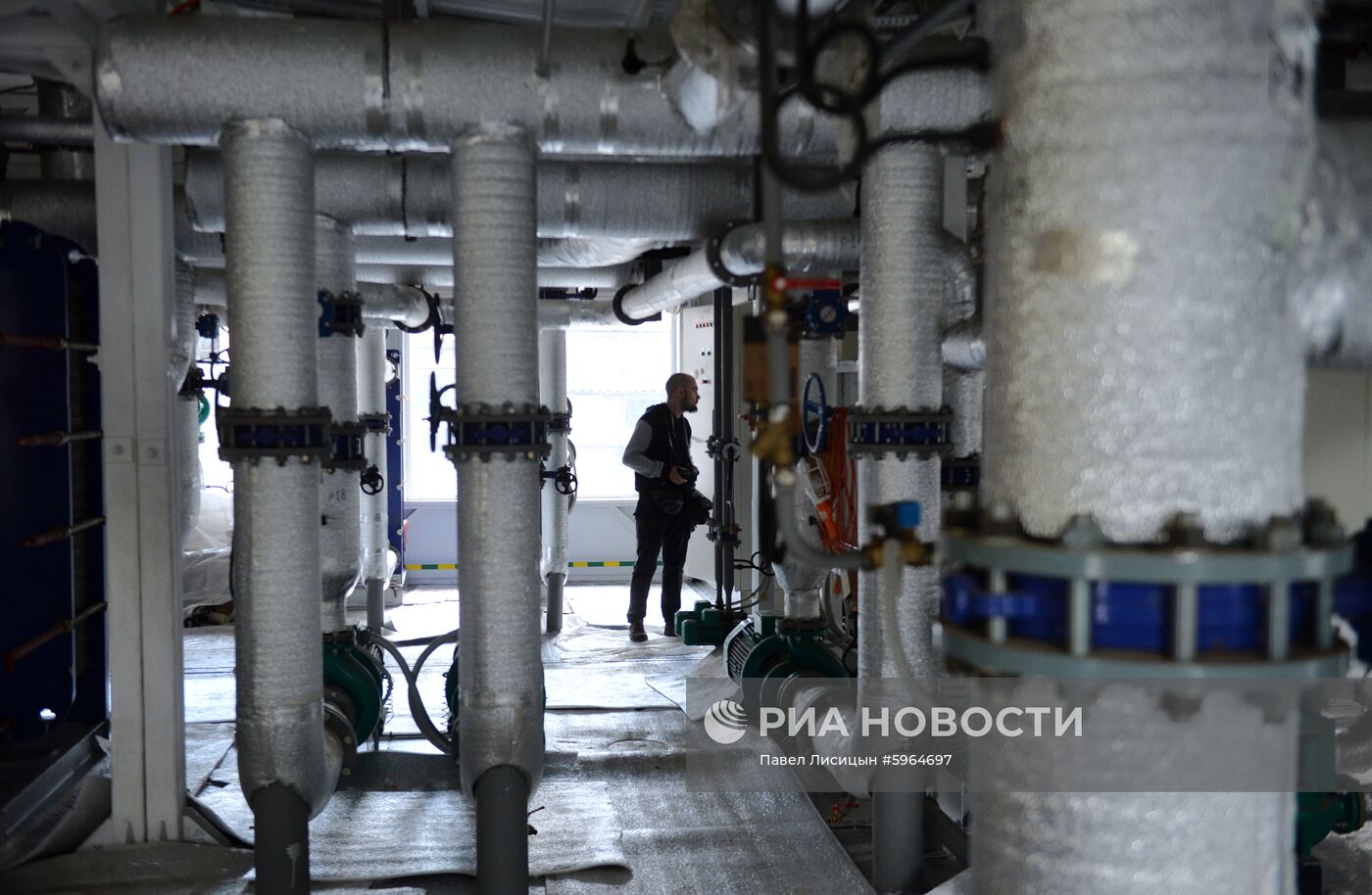 Работа газовой котельной в Екатеринбурге