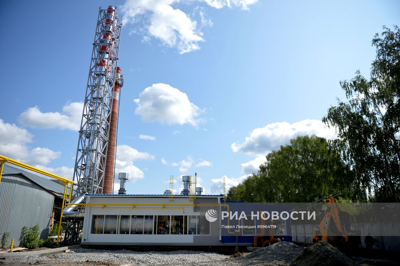 Работа газовой котельной в Екатеринбурге