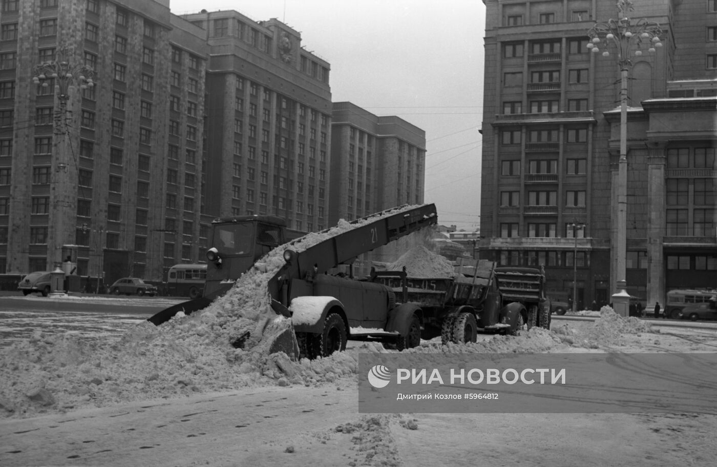 Уборка снега