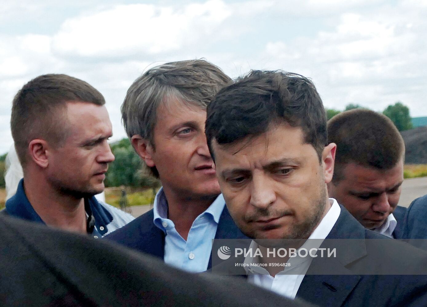 Президент Украины В. Зеленский посетил Черкассы