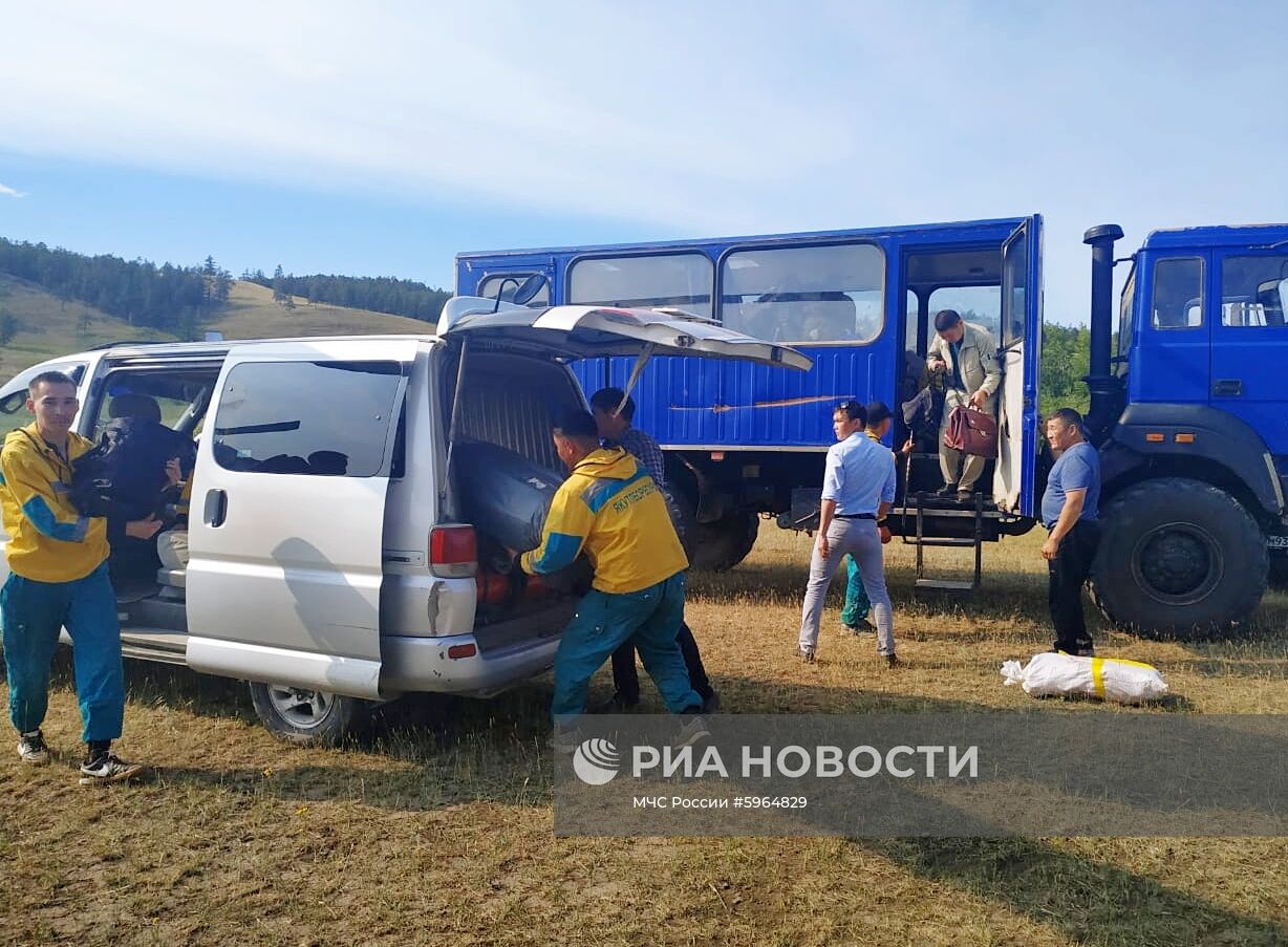 Ликвидация лесных пожаров в Якутии