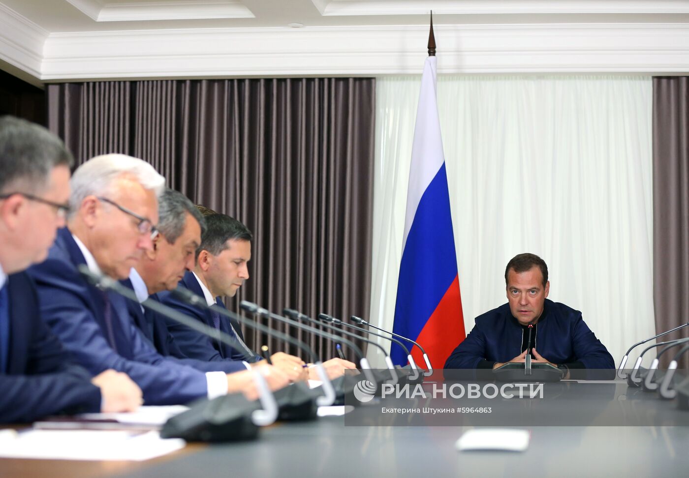 Рабочая поездка премьер-министра РФ Д. Медведева в Красноярск