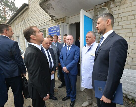 Рабочая поездка премьер-министра РФ Д. Медведева в Дальневосточный федеральный округ