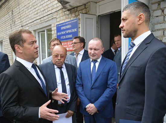 Рабочая поездка премьер-министра РФ Д. Медведева в Дальневосточный федеральный округ