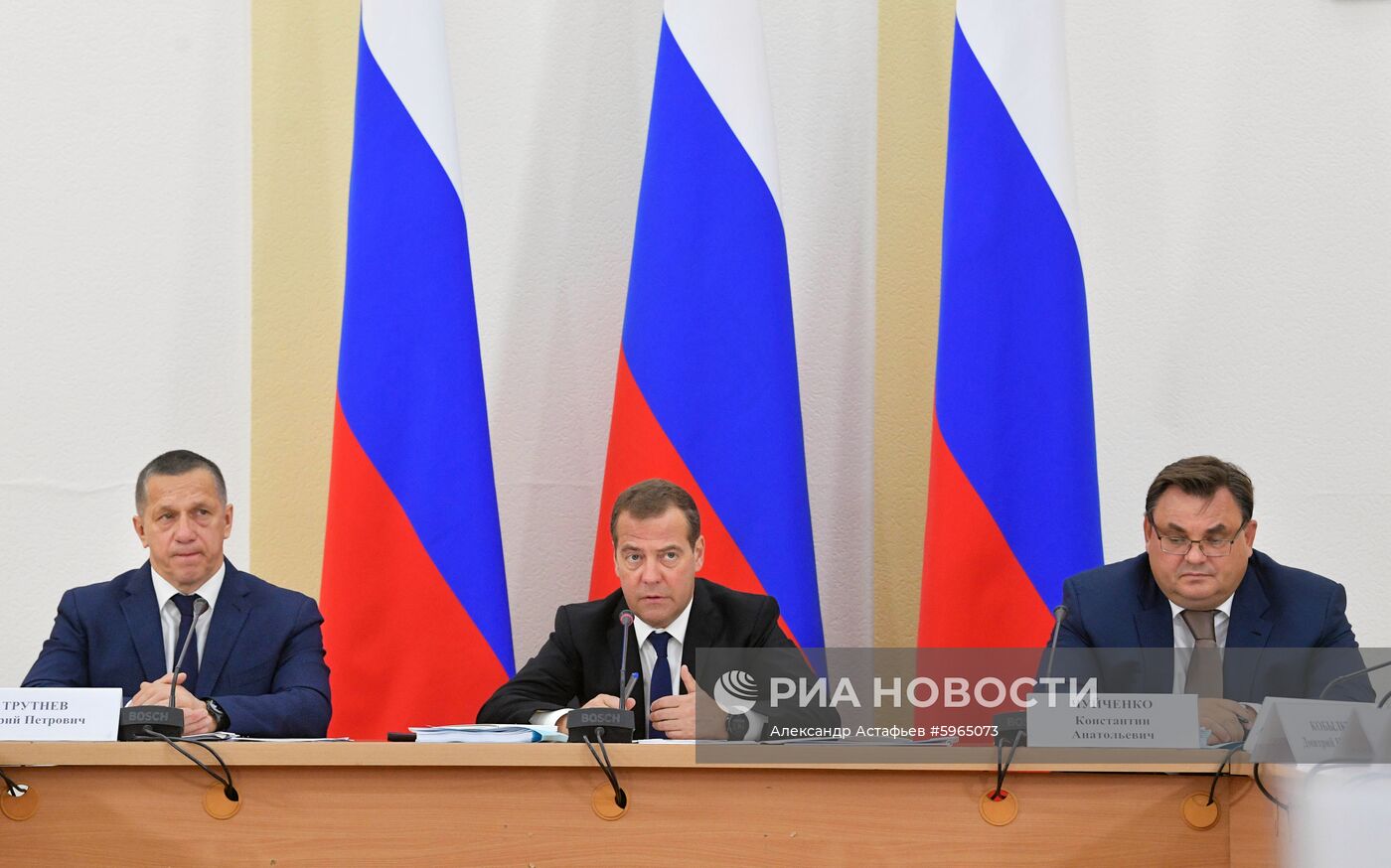 Рабочая поездка премьер-министра РФ Д. Медведева в Дальневосточный федеральный округ