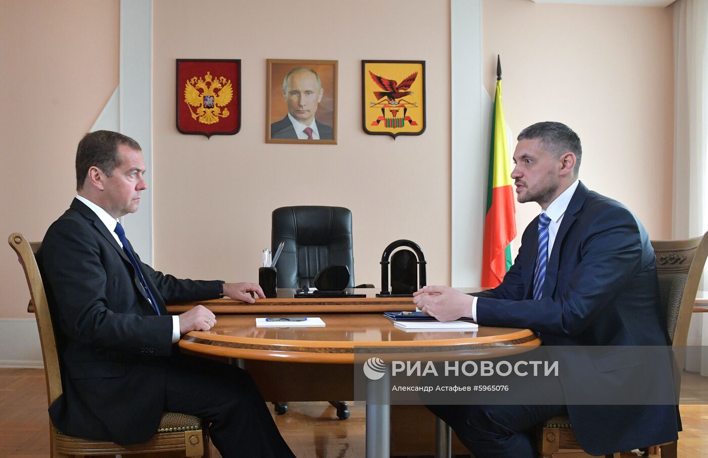 Рабочая поездка премьер-министра РФ Д. Медведева в Дальневосточный федеральный округ