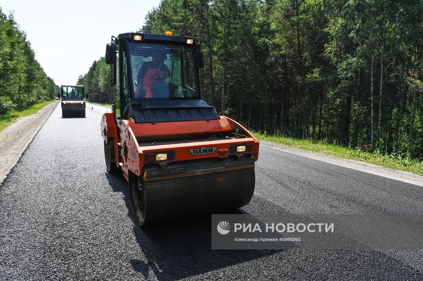 Ремонт автодорог в Новосибирской области